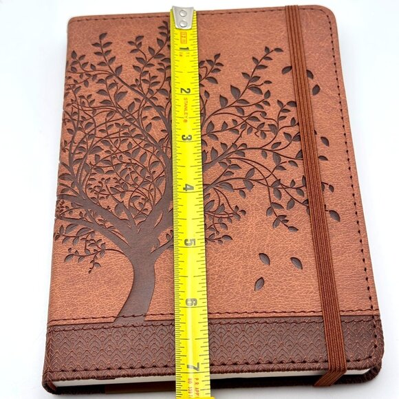 Tree of Life Journal Vegan Leather Notebook Hardcover - Picture 4 of 11